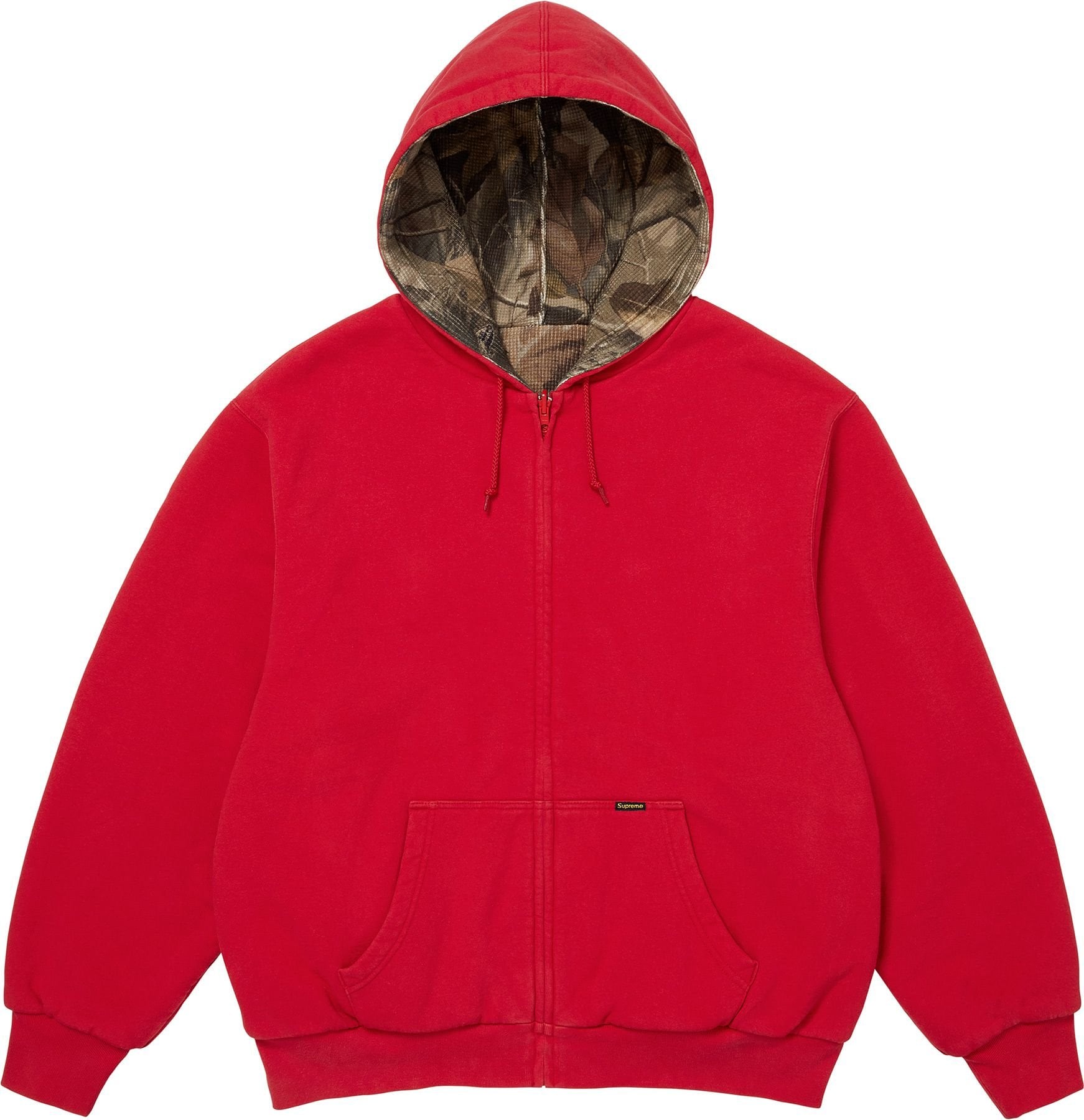 Reversible Work Zip Up Hooded Sweatshirt view 2